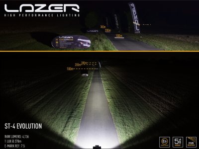 Lazer LED-ramp ST4 Evolution - 204 mm - 4136 lumen